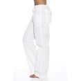 thumbnail image 3 of Just Love Women's Jogger Scrub Pants  Slim Fit, Durable Medical Uniform for Nurses (White Utility Pant with Aztec Print Inset, 3X), 3 of 3