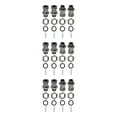thumbnail image 2 of relayinert 4Pcs 17mm Wheel Hub Adapter Conversion Extension Seamless Fitment Titanium Gray 31mm 3Set, 2 of 6