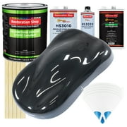 Phantom Black Pearl Premium Gallon Kit Low VOC URETHANE BASECOAT Auto Paint Kit