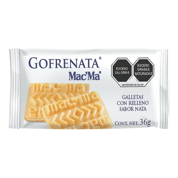 Galletas Mac'Ma Gofrenata 36 g