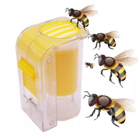 Queen Bee Trap, Plastic Queen Bee Marking Tool One Hand Marking Bottle ...