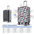 thumbnail image 5 of Fotbe Heart Panda Luggage Cover Protector,Suitcase Protector,Scratch and Dirt Resistant,Fits 18-32 Inch Luggage-Small, 5 of 8