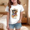 thumbnail image 2 of Quealent 250 Years USA Shirt for Kids 1776 American Flag Graphic Shirt Boys Girls Patriotic Short Sleeve 4th of July Tee Top 4-13Y (White, 3-4 Years), 2 of 5