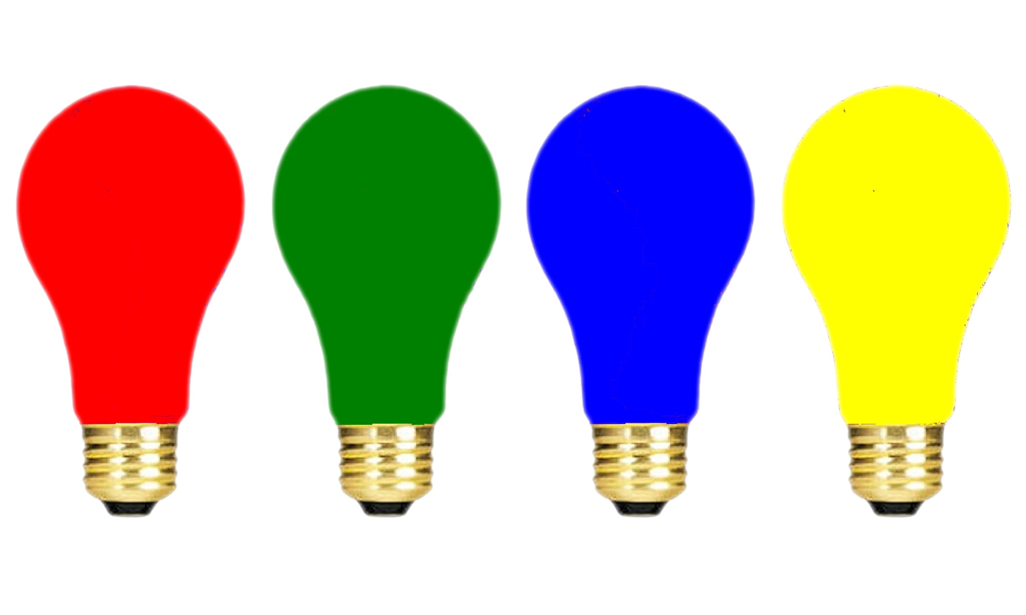 GoodBulb 60 Watts A19 PARTY BULB CERAMIC RED E26 120V 3 Pack