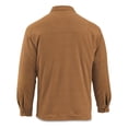 thumbnail image 2 of Guide Gear Solid Sherpa-Lined Fleece CPO Shirt Jacket Chestnut LARGE, 2 of 2