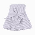 thumbnail image 4 of TOWED22 Toddler Baby Summer Soft Breathable Sun-Hat UPF 50+ Wide-Brim Bucket-Hats with Chin Band(Purple,6-12 M), 4 of 4