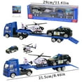 YDNGF 4Pc Coasting Trailer Toy Engineering Vehicle Children'S Vehicle