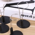 thumbnail image 4 of 2 soportes creativos para muñecas, soporte portátil para juguetes, estante de almacenamiento para muñecas de moda, estante de exhibición para tienda en casa (estante negro para muñecas de 25 cm), 4 of 6
