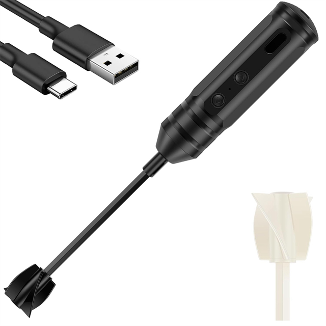 Mélangeur de Résine Premium, Mélangeur Époxy à Batterie Portatif, Machine à Mélanger la Résine, Outils de Mélange en Silicone