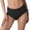 a-Black, variant on Women's Bikini Bottoms Waterproof Menstrual Swim Bathing Suit Full Coverage Ruched Gray Bikini Tankini Bottom Swimsuit Brief