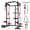 Power Cage Only-Red, variant on Mikolo Power Cage, Squat Rack With Dual Pulley Cable Crossover System, Multifunction Free Weight Home Gym Workout Machine With Attachments Set(230B)
