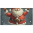 thumbnail image 2 of Cartoon Christmas Santa 3 Ring Binders 1.5 inch Hardcover File Folders with Interior Pockets A4 Size Organizer for School Office Hospital Set of 2, 2 of 8