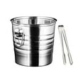 thumbnail image 3 of Cubo de hielo de acero inoxidable Macarena Barril de hielo Balde 5L, 3 of 8