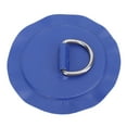thumbnail image 1 of Sturdy PVC D Ring Patch with Bungee Cord Attachment, Versatile Stainless Steel Attachment Point for Kayak, Inflatable Boat, Board, 1 of 7