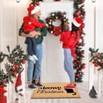 thumbnail image 4 of WIFKLSIIPG Funny Christmas Doormat Merry Catmas Doormat Meowy Christmas Doormat Cat Doormats Funny Welcome Mat Funny Doormat front Porch Rug Doormat Cute Warming Carpet, 4 of 5