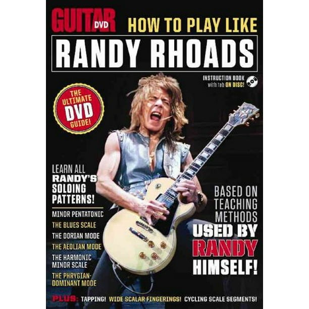 Guitar World How to Play Like Randy Rhoads (DVD)