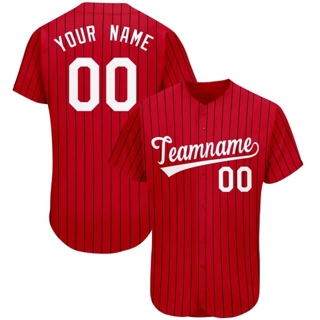 Custom Baseball Jerseys Print Name Number Adult/Child Hip-Hop Street Style Outdoor Softball Game Training Jersey Baseball Shirt LS