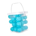 thumbnail image 2 of Bolas de Pickleball para exteriores, bolas de Pickleball con 40 agujeros, 36 paquetes de pepinillos Azul claro, 2 of 8