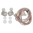thumbnail image 1 of KZ EDX PRO HiFi Earphones Stereo Lossless Sound Wired Earbuds for Stage Travel Performance Standard Transparent, 1 of 4