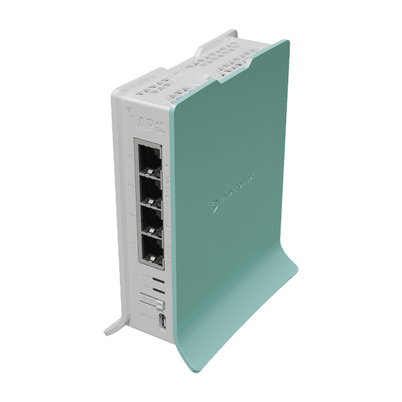 Mikrotik hAP ax lite L41G-2axD fast, and strong enough to harvest the power of RouterOS v7!