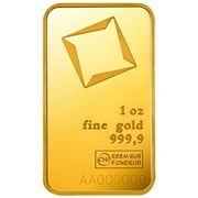 1 oz Valcambi Gold Bar 0.9999 fine