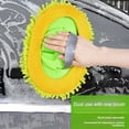 thumbnail image 4 of Car Wash Mop with Detachable Microfiber Head Car Wash Mop Kit 2-in-1 Brush Mop with Long Handle Scratch-free Detachable Microfiber Head Flexible, 4 of 8