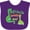 Purple, variant on Inktastic My Uncle Loves Me Boys Baby Bib