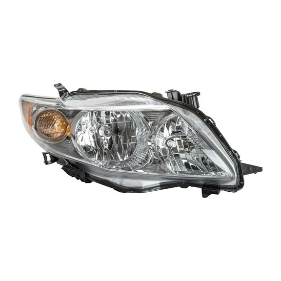 TYC 20-6993-00-9 for Toyota Corolla CAPA Certified Replacement Right Head Lamp Fits 2010 Toyota Corolla