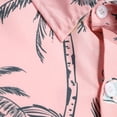 thumbnail image 7 of Siilsaa Gym Shirts Men Mens Short Sleeve Casual Button Down Shirts Summer Untucked Dress Shirts(Pink,S), 7 of 7
