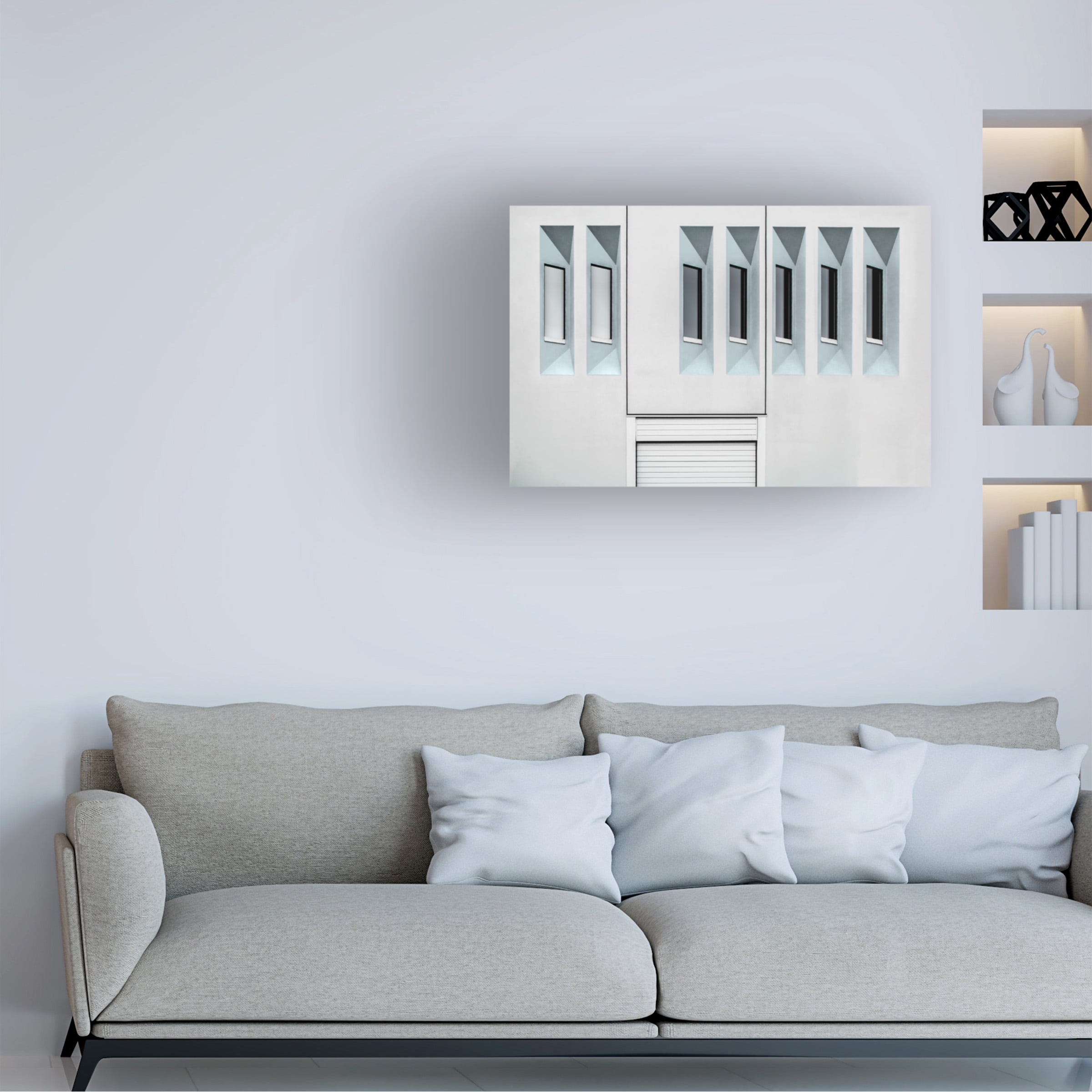 Gilbert Claes 'Five Brothers And Two Sisters' Canvas Art