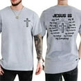 thumbnail image 5 of If You Bring Up My Past You Should Know That Jesus Dropped The Charges Tee, Casual Street Style, Top For Unisex,Edgy Comfort Streetwear, 5 of 7