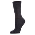 thumbnail image 2 of MeMoi Soft & Cozy Cotton Blend Crew Length Boot Sock - Womens - Female, One Size, Winter White, 2 of 5