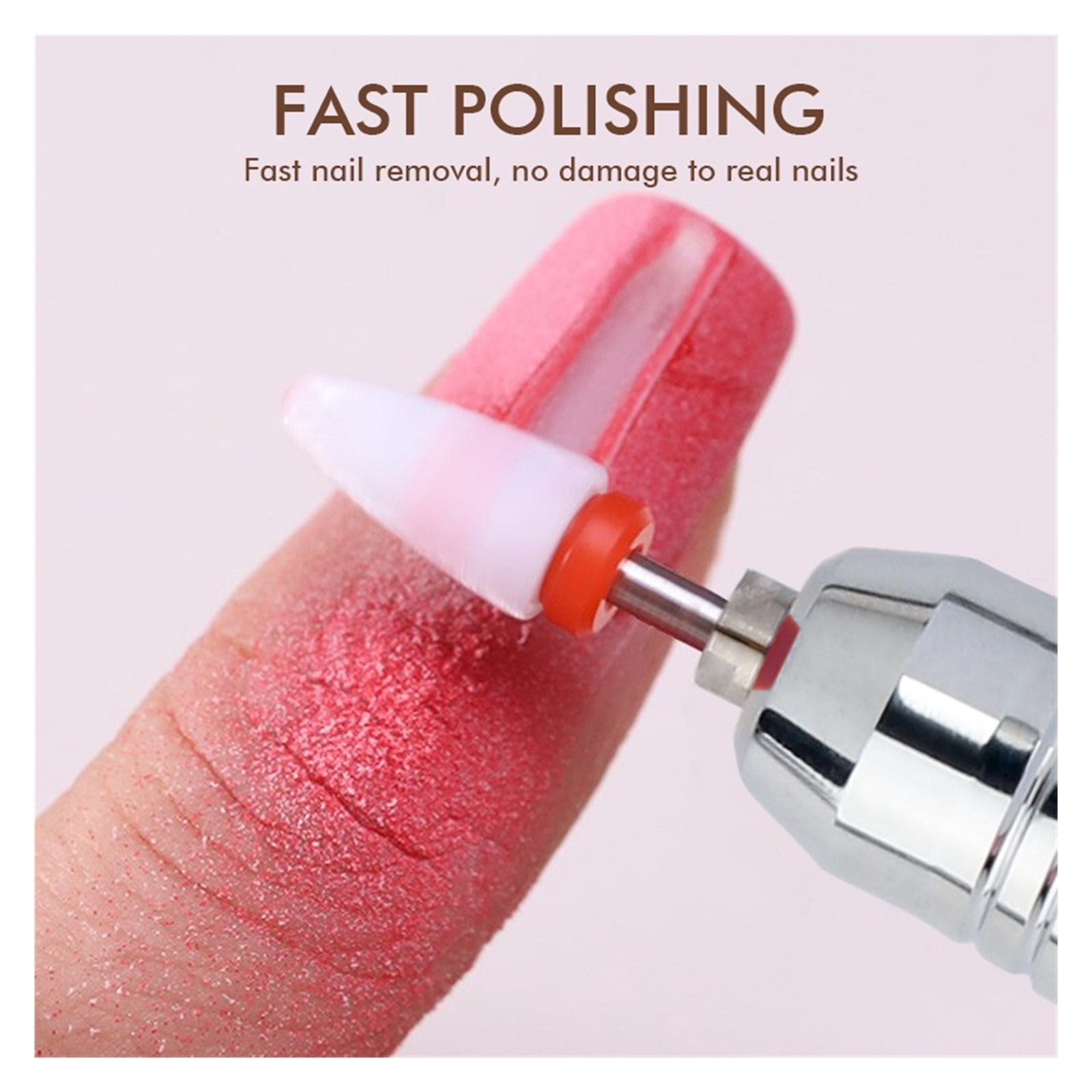 25000RPM Nail Drill Machine, Professional Lathe Machine Mill For Manicure, Electric Nails Sander, Nails Polisher Cutter File ,Low Noise