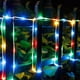thumbnail image 5 of Cuerda de luces LED de 33 pies y 100 LED que funciona con pilas y con mando a distancia para fiestas en el jardín, 5 of 5