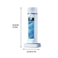 thumbnail image 3 of Sokhug Desktop Tower Fan with Humidifier and Remote Control for Home Office, White, 3 of 9