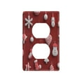 thumbnail image 3 of IAUYY Retardant PC Material Toggle Switch Switch Plate Covers Easy DIY Installation with Screws Light Switch Cover Plate Sleighs Are Full Of Fun, 3 of 9