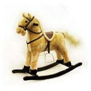 Soft Plush Animated Rocking Horse