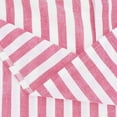 thumbnail image 6 of Favoffer Girls' Multicolor Stripe Button-Up Shirt & Short Sleeved Medium Blouse - Casual, Daily, Party, Photoshoot 5-15Y, 6 of 7