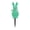 Green-GN-home supplies, variant on LEFTHIGH Home Easter Bunny Flocked Decorations Garden Stakes Outdoor Yard Decor for Spring Parties Home Patio Festive Figurines 24x7x6.5cm House Essentials