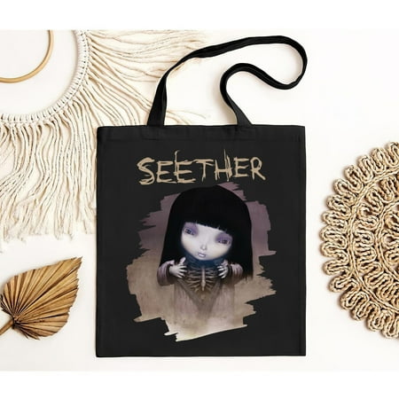 vintage Seether Rock Band Short Sleeve Tote Bag T840890-TH24076