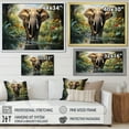 thumbnail image 4 of Designart "African Elephant I" African Canvas Wall Art, 4 of 5