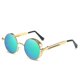 thumbnail image 1 of Gafas de sol Steampunk para hombre, gafas de sol polarizadas circulares, gafas de sol Retro Hippie, gafas de sol para mujer con marco de Metal, 1 of 5