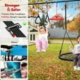 thumbnail image 4 of KloKick 50ft Ninja Warrior Obstacle Course for Kids - Outdoor Backyard Adventure Set with Swing, 10 Accessories, Weather-Proof Design, and Slackline for Jungle Gym Fun, 4 of 9