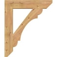 thumbnail image 3 of Ekena Millwork 5 1/2"W x 32"D x 38"H Olympic Slat Smooth Bracket, Western Red Cedar, 3 of 4