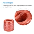 thumbnail image 4 of Uxcell Polyester Nylon Plastic Rope Twine Household Bundled for Packing ,250m Red 2 pack, 4 of 6