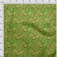 thumbnail image 3 of oneOone Viscose Chiffon Light Green Fabric Batik Fabric For Sewing Printed Craft Fabric By The Yard 42 Inch Wide, 3 of 4