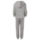 thumbnail image 3 of Gibobby Conjunto de sudadera y pantalones Trajes de jogging para mujer Conjunto de chándal de dos piezas con capucha y pantalones largos(Gris,M), 3 of 5