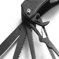 thumbnail image 4 of SUTENGDA 1 Pack Stainless Steel Multitool Foldable Pocket Knife Safety Lock Outdoor Use Black, 4 of 7