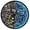 Neon Cake Star Drink, variant on Dailycode Night Light Wall Clock Glow in The Dark 12 inch Battery Operated Silent Luminous Clocks, Fierce Sharks on Sea