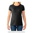 thumbnail image 4 of Playera Fruit Of The Loom para Mujer, Cuello Redondo Manga Corta Negro Talla  EG, 4 of 4